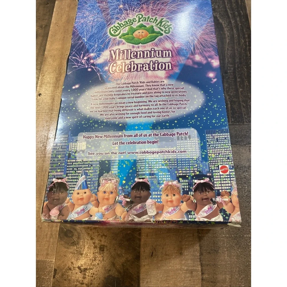 Cabbage Patch Kids box squished